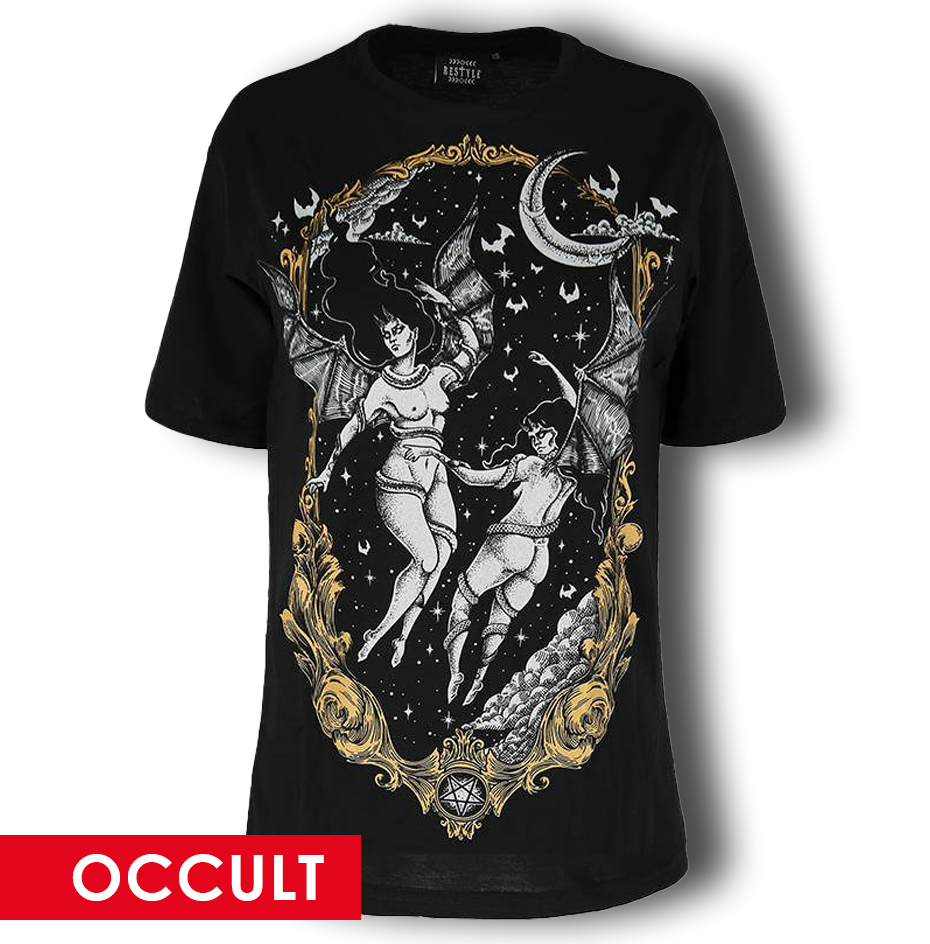 Restyle T-shirt Succubus Las Furias Oversized