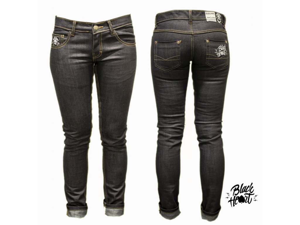 Frauen Jeans L Hot Rod denim blue