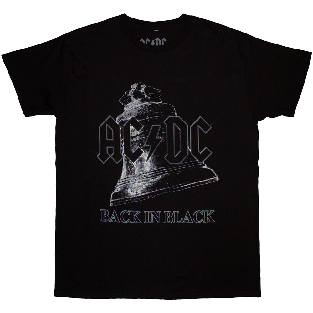 AC/DC T-Shirt XXL Schwarz Unisex Back in Black Bell