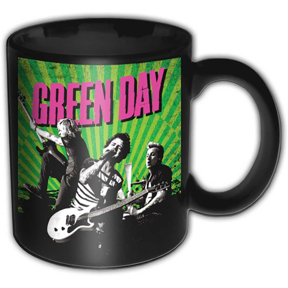 Green Day Minitasse "Tour" schwarz weiß