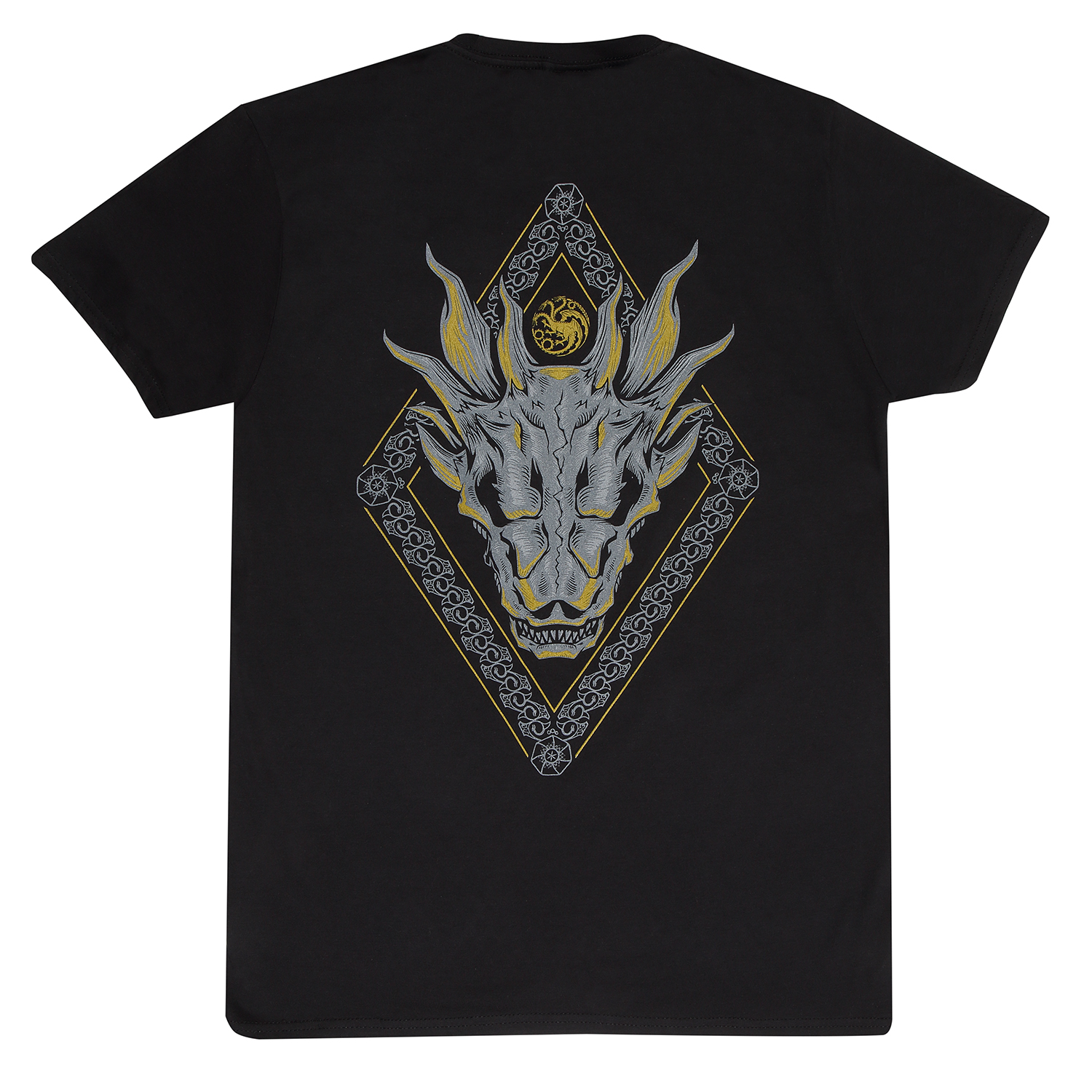House Of The Dragon T-Shirt XXL Schwarz Unisex Emblem