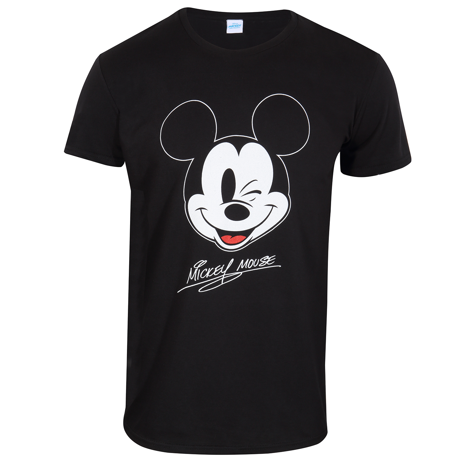 Mickey and Friends T-Shirt XXL Schwarz Unisex Mickey Face