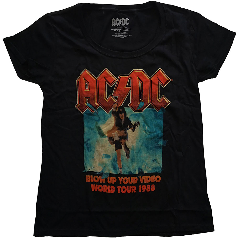 AC/DC Frauenshirt 3XL Blow up your Video