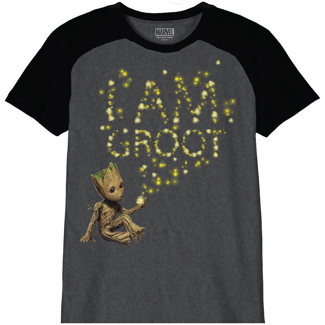 Marvel Guardians of the Galaxy Kindershirt 14 Jahre Dunkelgrau Unisex I Am Groot