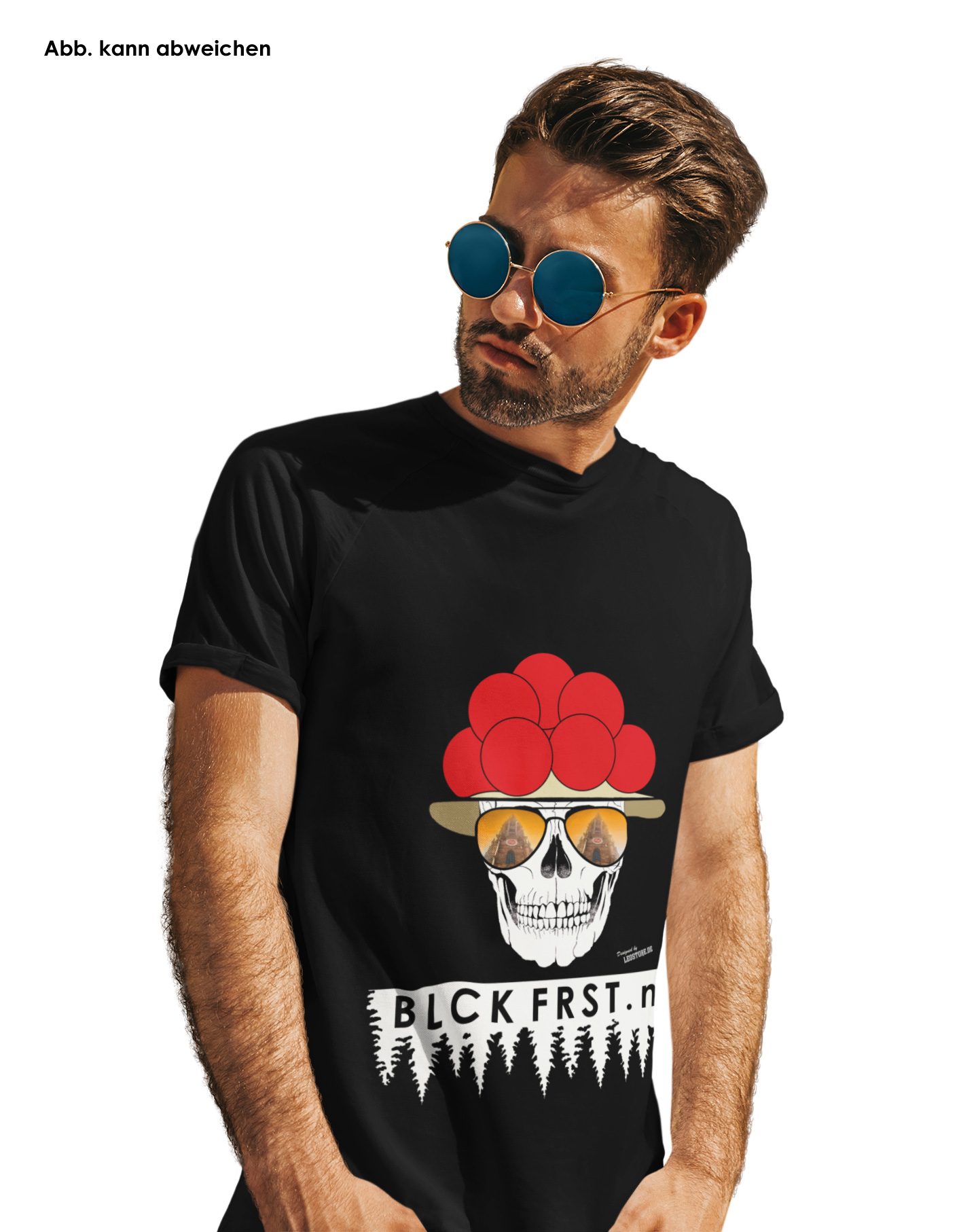 Blck Frst Morgenrot 3XL mit Ärmellogo, Shirt