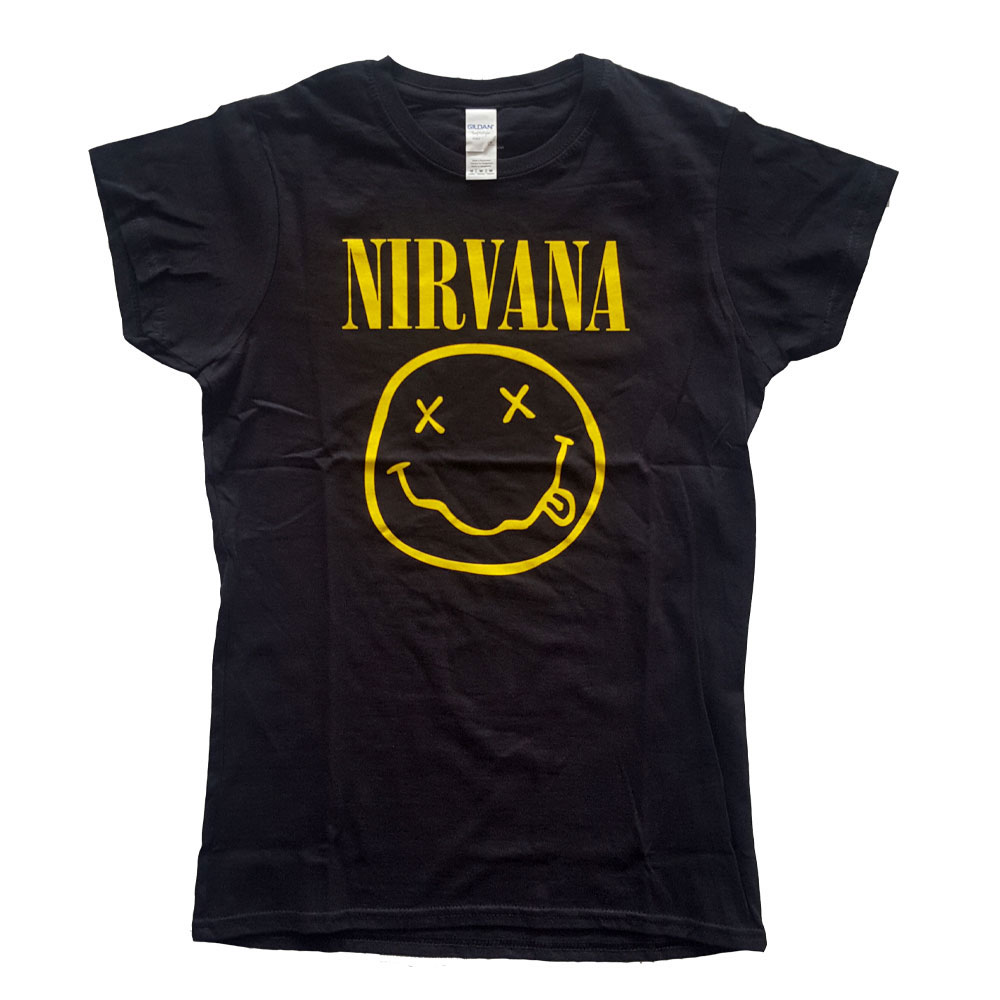 Nirvana Top Yellow Smiley XXL