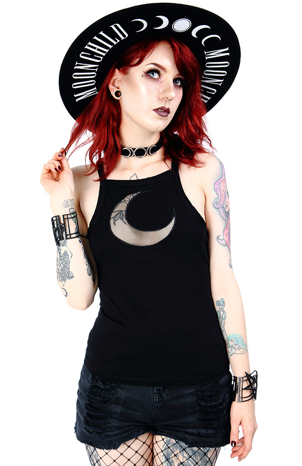 Top "Mesh Moon" XS