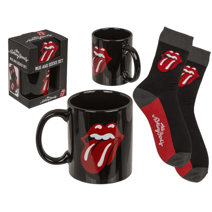 Geschenkset The Rolling Stones Becher und Socken