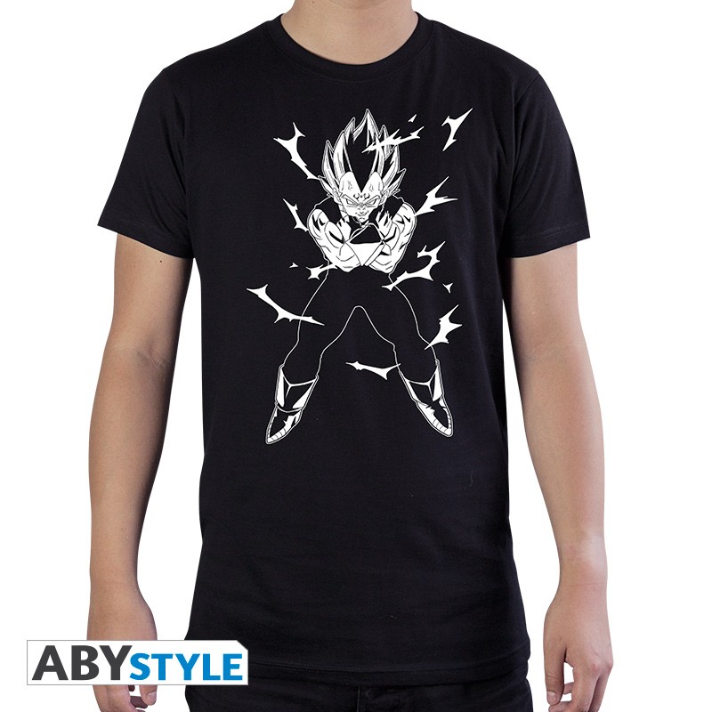 Dragon Ball DBZ Vegeta T-Shirt XXL Schwarz