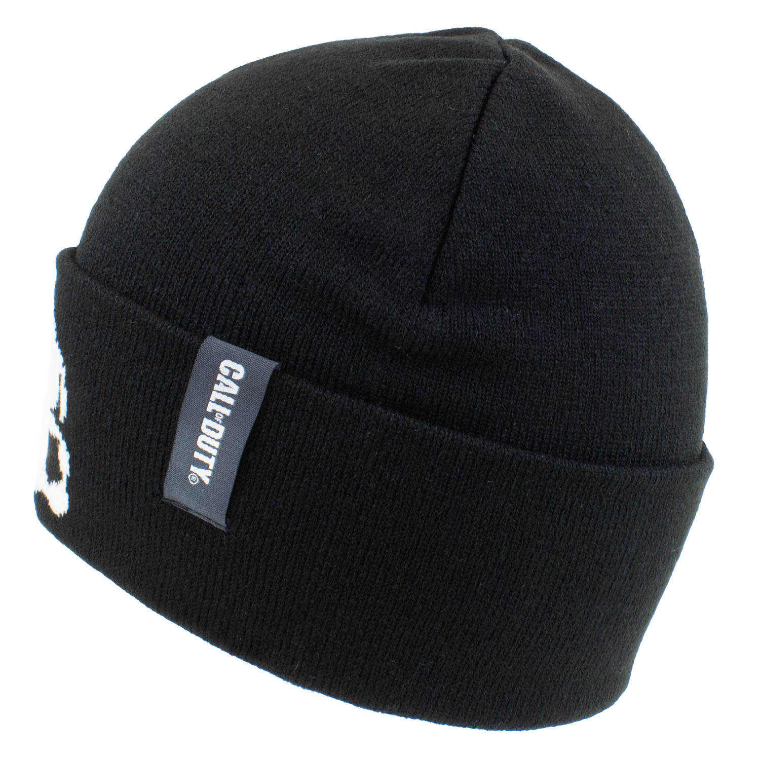 Call Of Duty Mütze Schwarz Unisex Entartica Skull Beanie Einheitsgröße