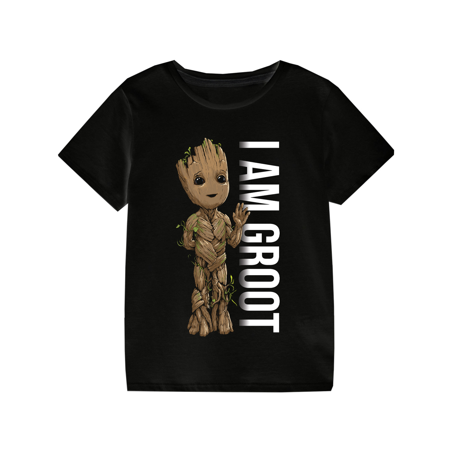 Marvel Studios I Am Groot Kindershirt XXL Schwarz Unisex Profile