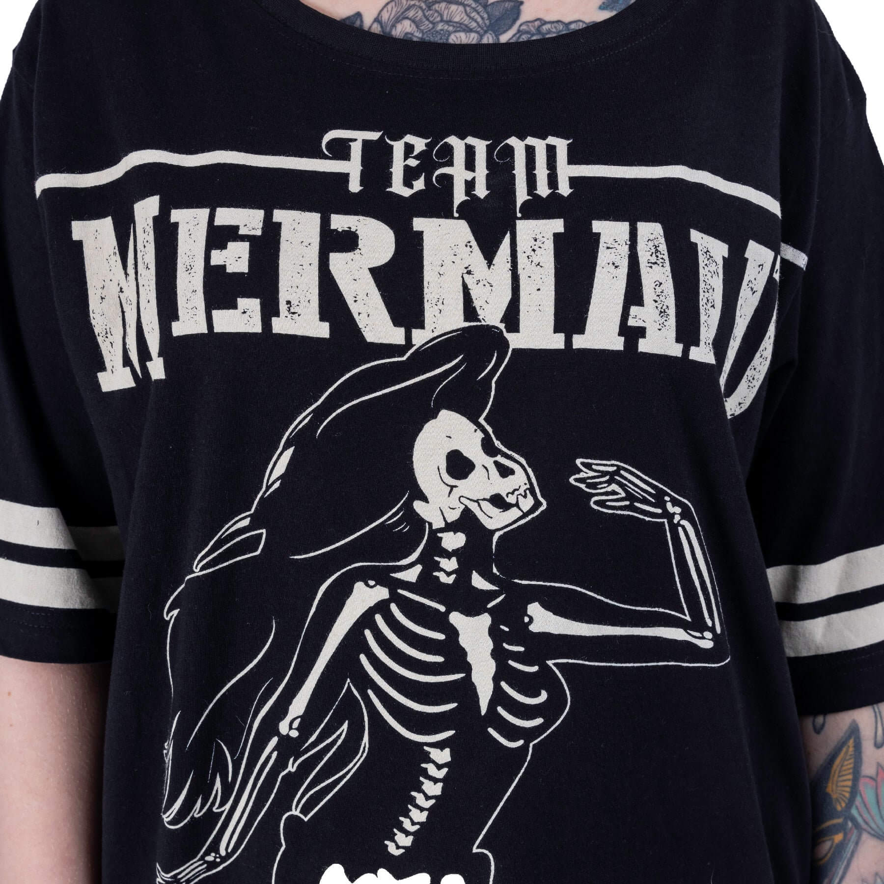 Heartless Frauenshirt XXL Schwarz Team Mermaid Top