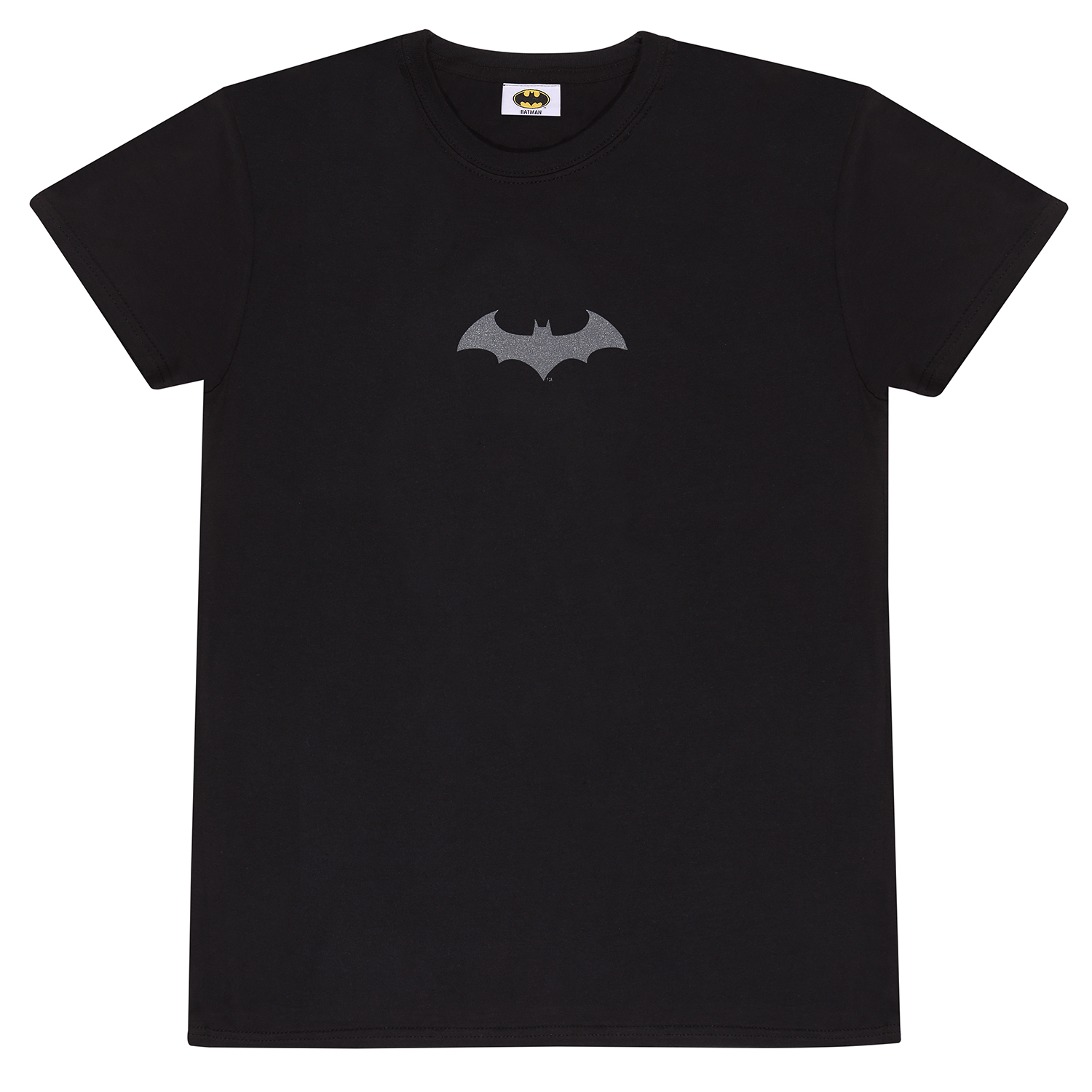 Batman T-Shirt S Schwarz Unisex Sinister (Front & Back Print)