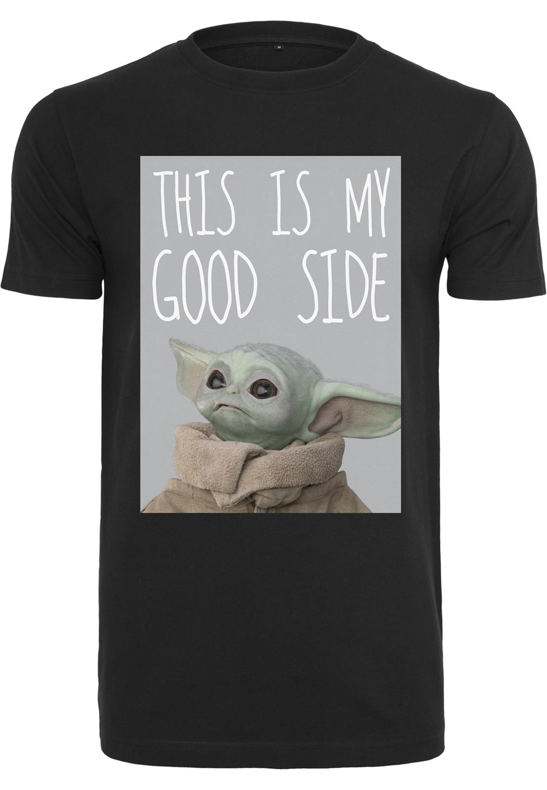 Baby Yoda Good Side Tee black S