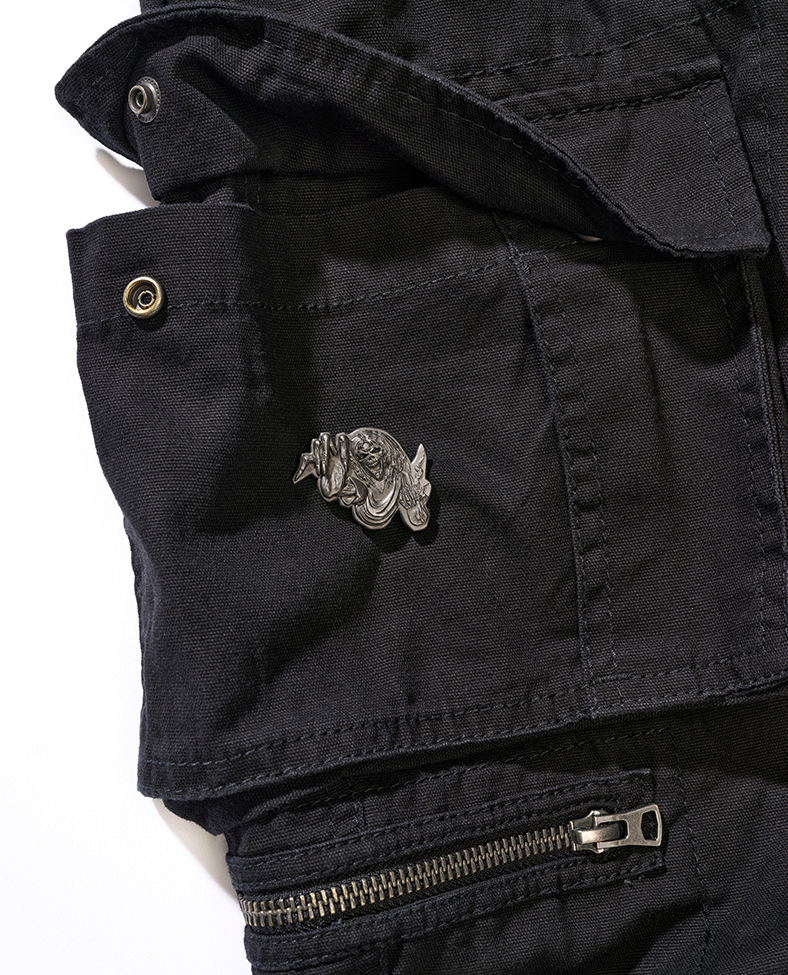 Iron Maiden Savage Shorts 7XL Schwarz Fear of the Dark Unisex