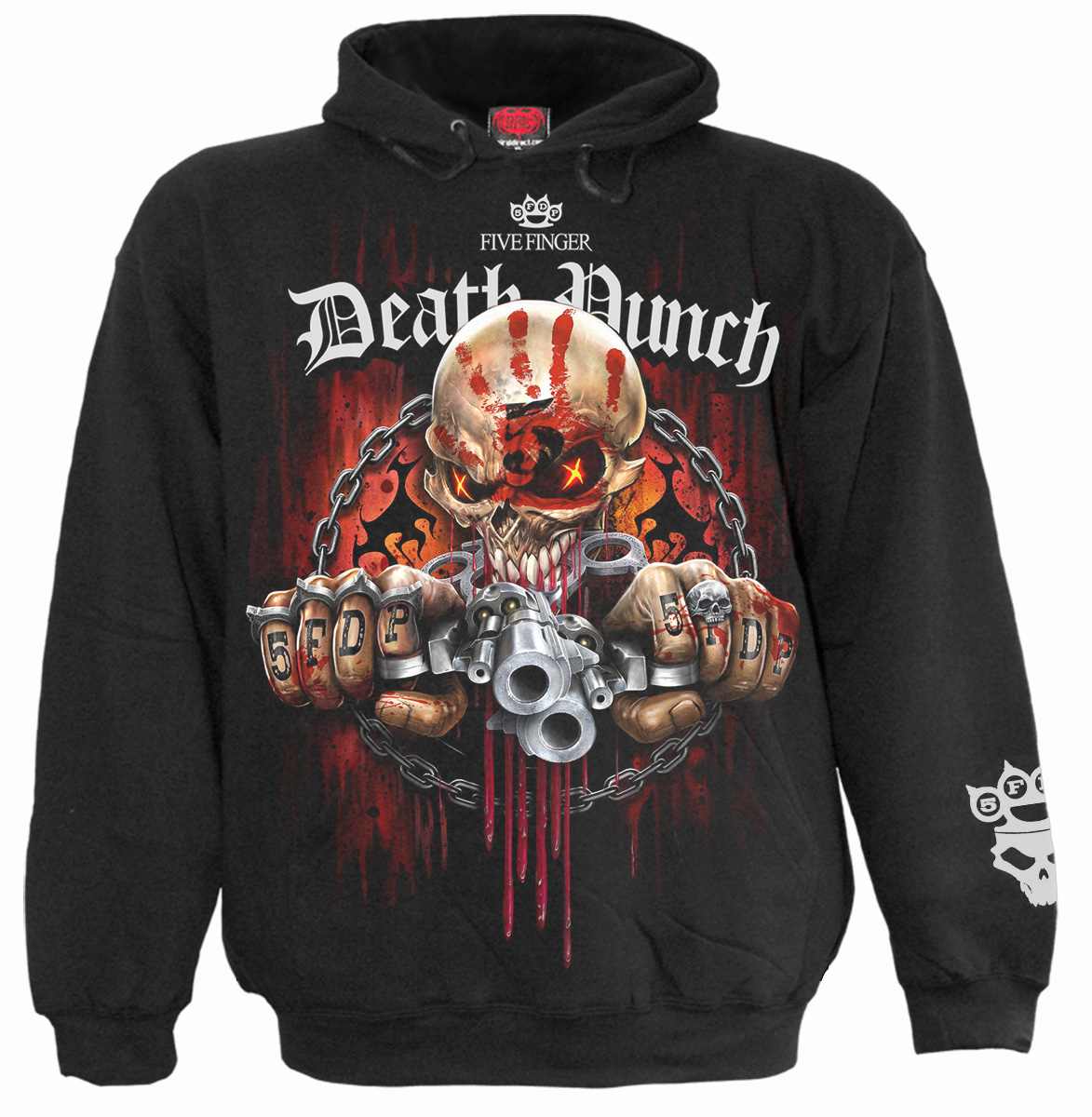 5FDP Hoodie XXL Schwarz Unisex Assassin