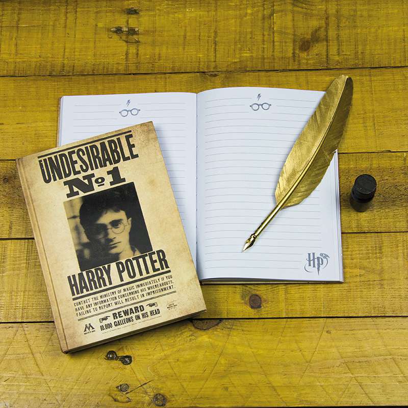 Harry Potter magisches A5 Notizheft (lentikular)