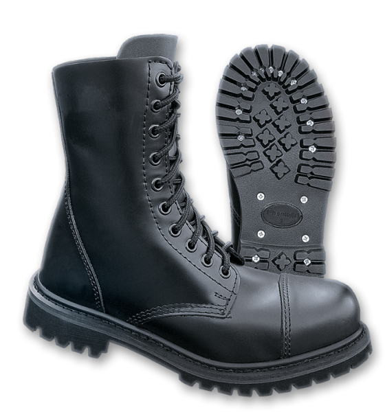 Brandit Phantom Boots 10 Loch 38 Schwarz