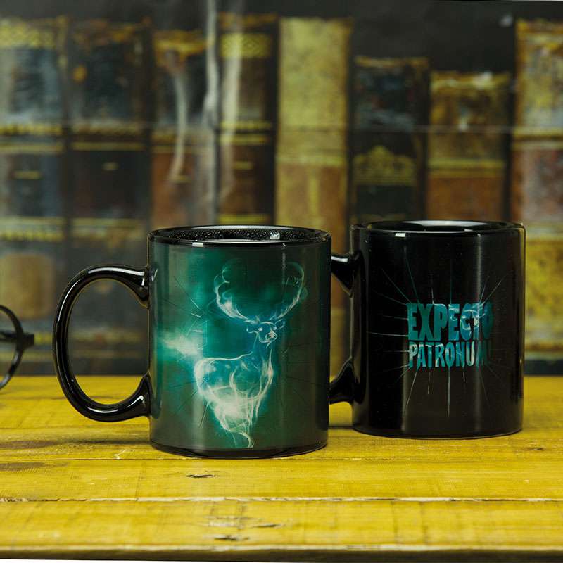 Harry Potter Patronus Zaubertasse (heat change)