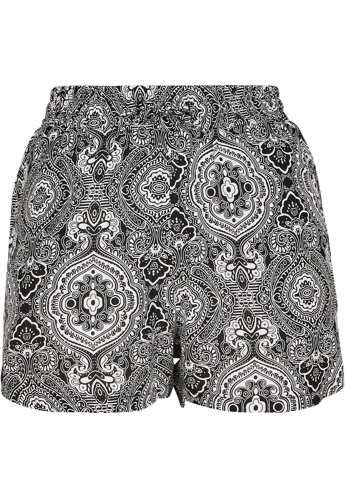 Ladies AOP Viscose Resort Shorts bandana XS