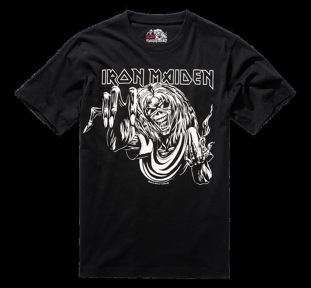 Iron Maiden T-Shirt EDDIE Glow black XXL