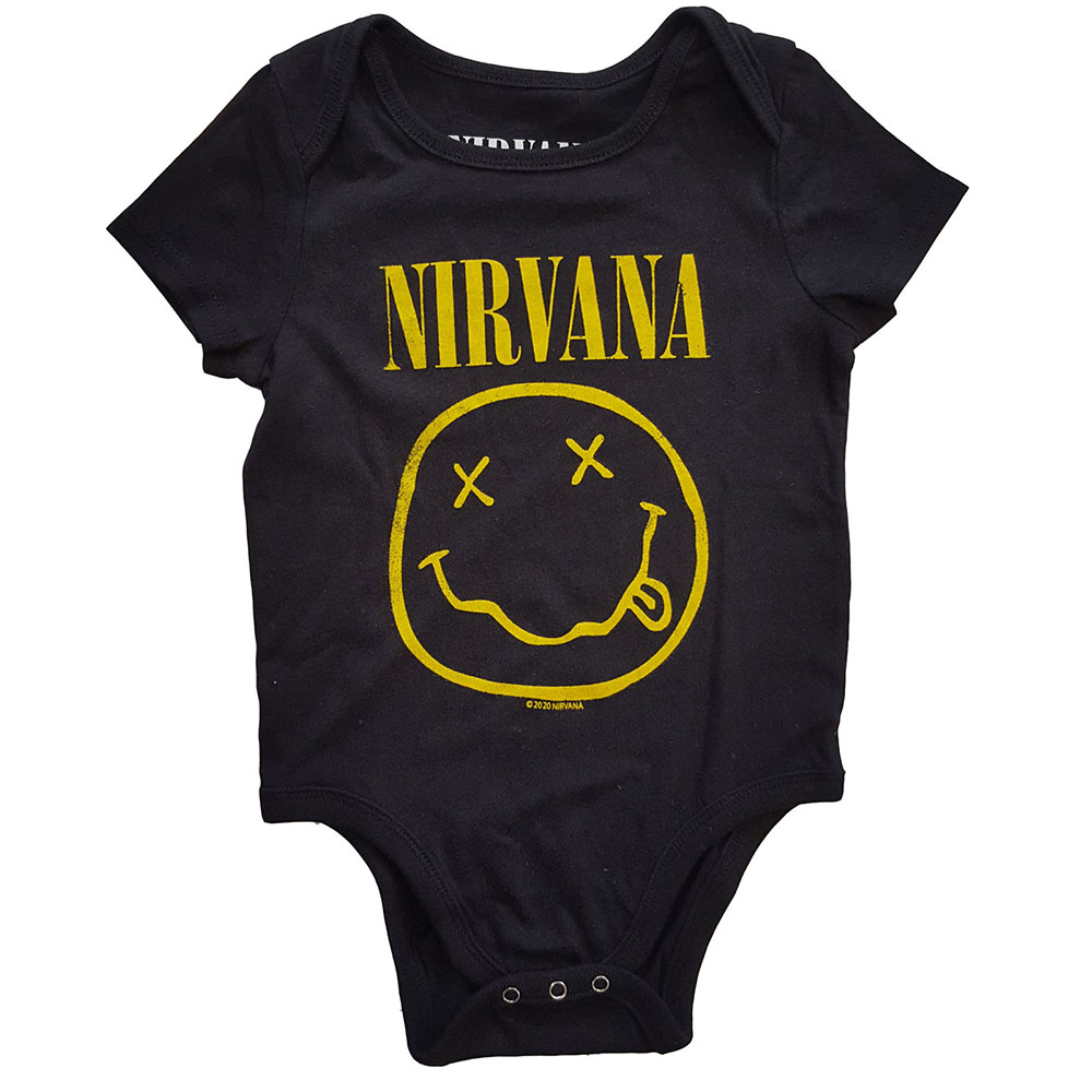 Nirvana Baby Strampler Yellow Smiley 24 Monaten