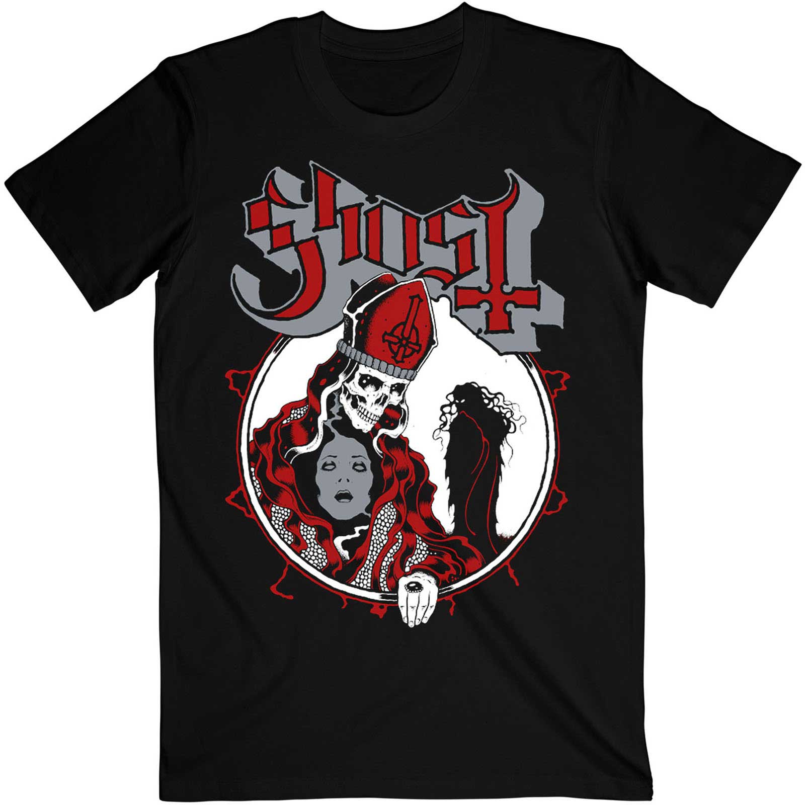 Ghost T-Shirt XXL Hi-Red Possession Schwarz