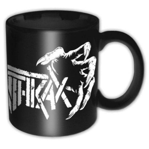 Anthrax Tasse "Death Hands" schwarz weiß