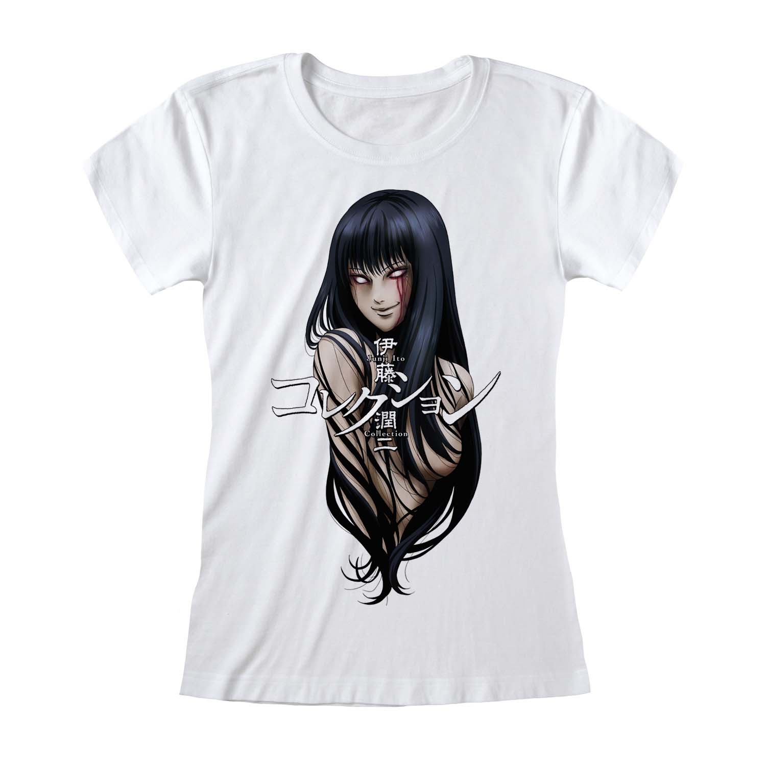 Junji-Ito Frauenshirt L Weiß Tomie (Fitted)