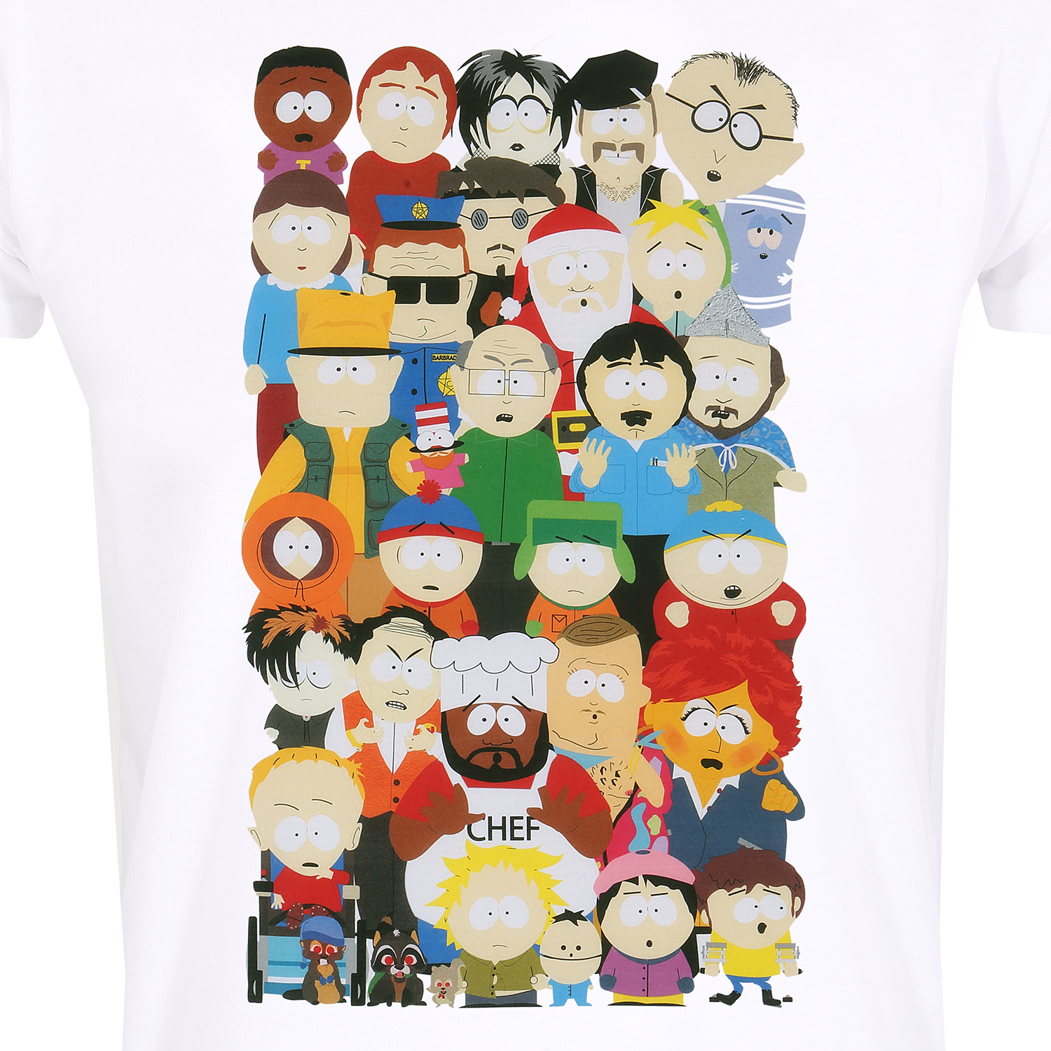 South Park T-Shirt XXL Weiß Unisex Town Group