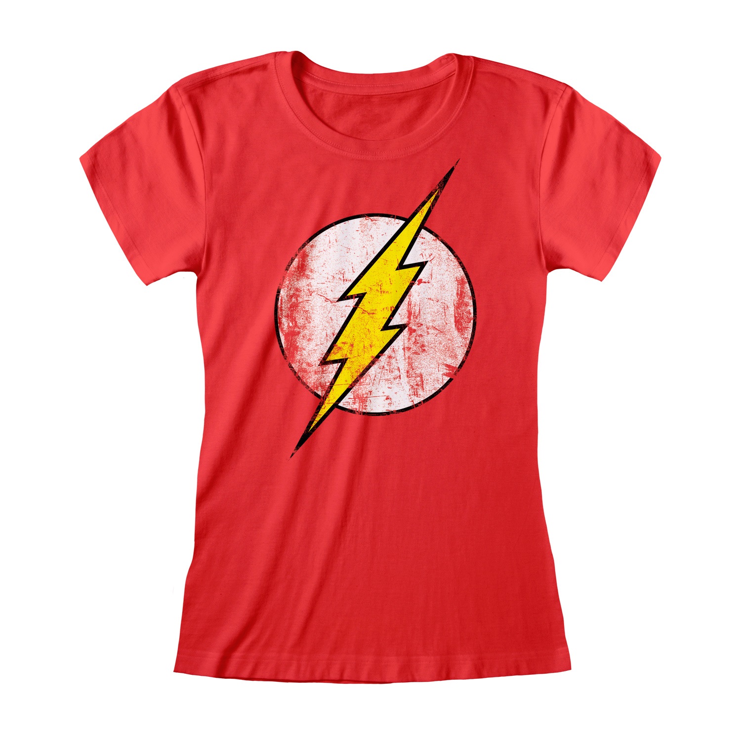 DC Flash Top XXL Logo Rot