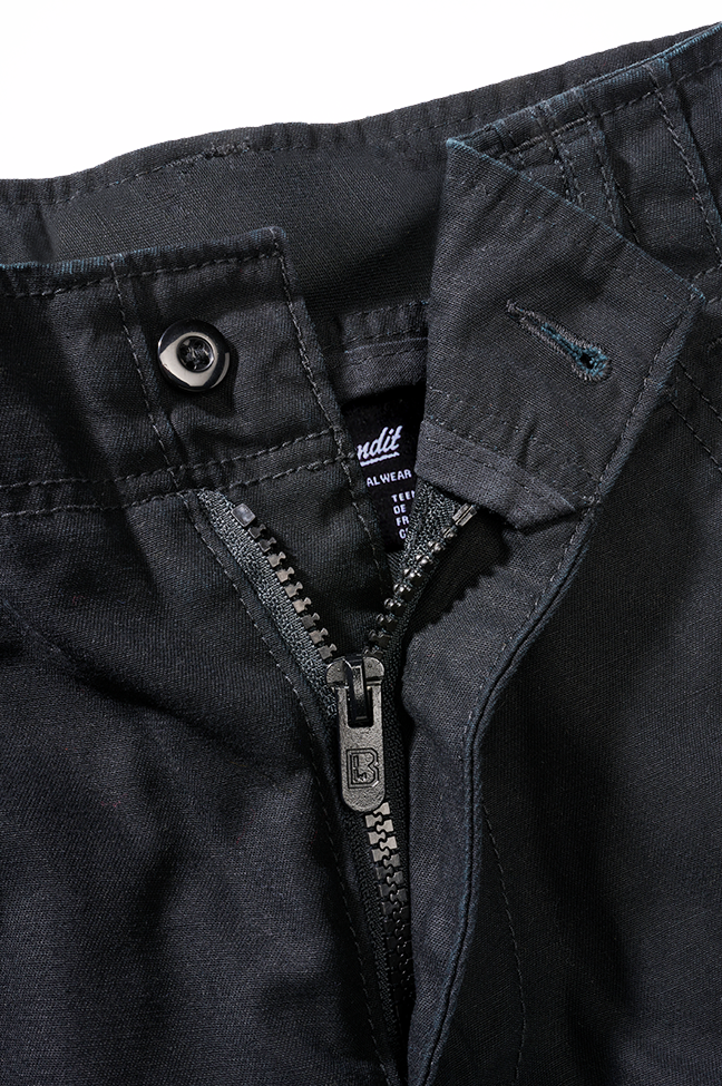 Brandit Kinderhose 170/176 Schwarz Unisex Pure Vintage Pants