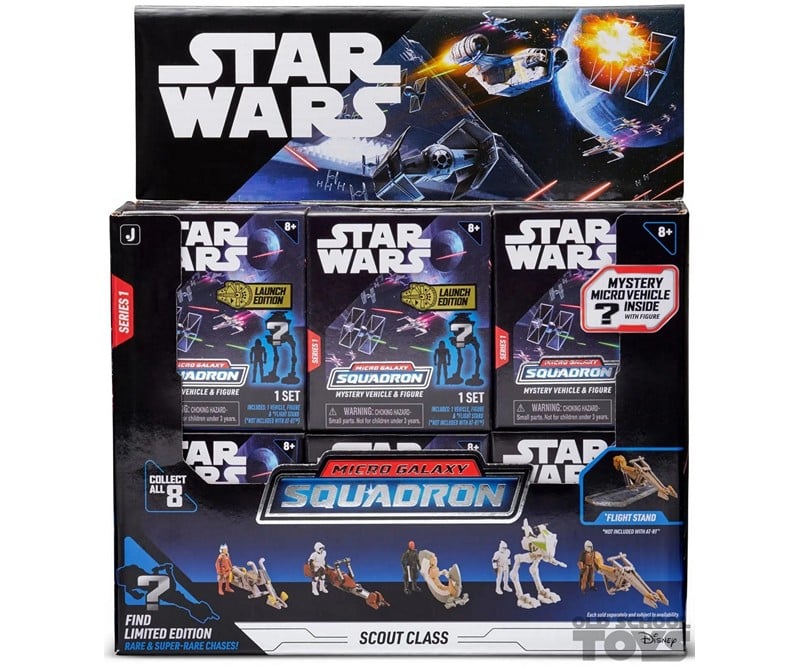 Star Wars Micro Galaxy Mystery Fahrzeug & Figuren