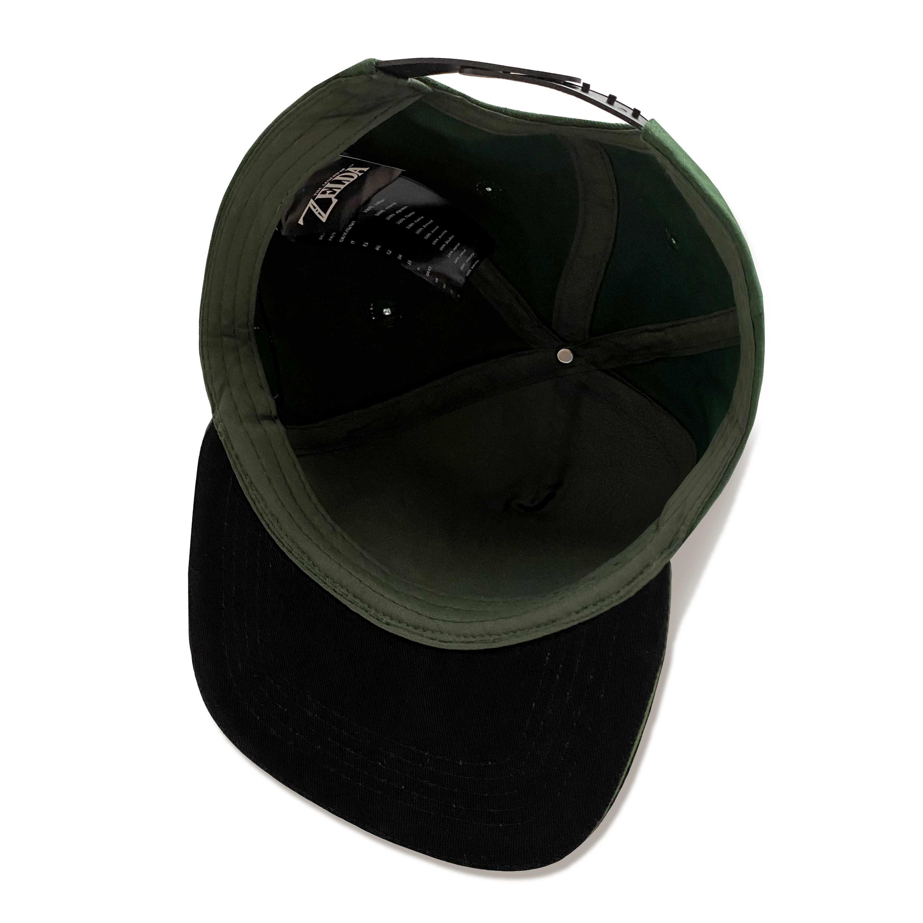 Nintendo Legend Of Zelda Snapback-Kappe Grün Unisex Symbol Snapback Cap Einheitsgröße