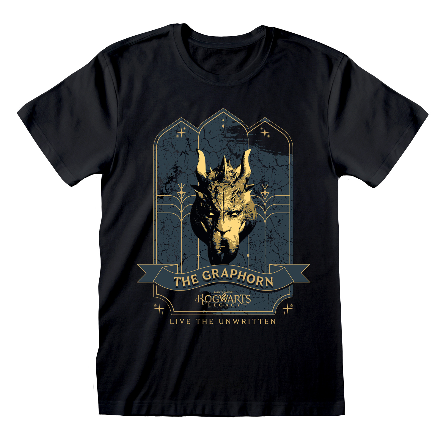 Hogwarts Legacy T-Shirt XXL Schwarz Unisex Graphorn