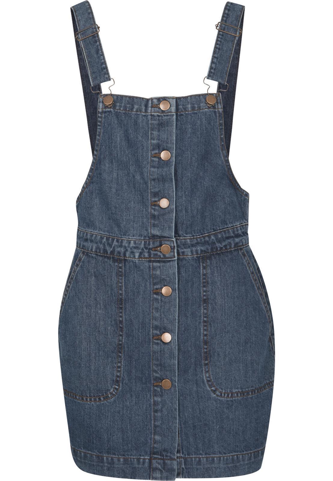 Demin Dungarees Kleid XS Blau