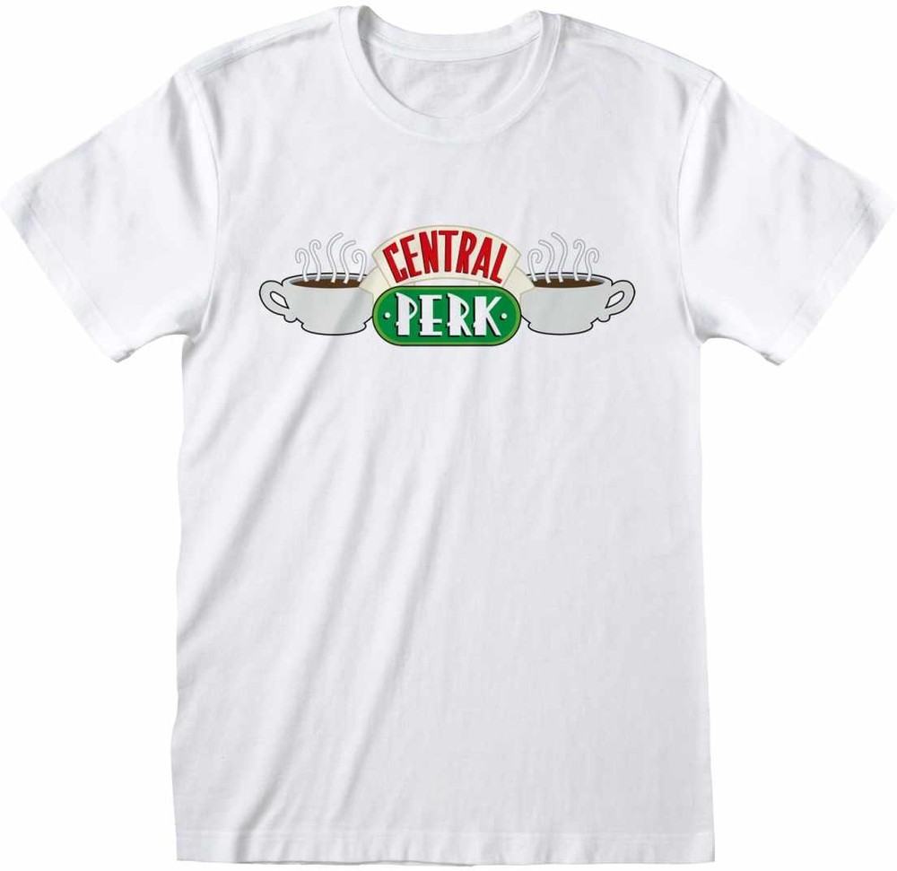Friends T-Shirt XXL Weiß Unisex Central Perk White