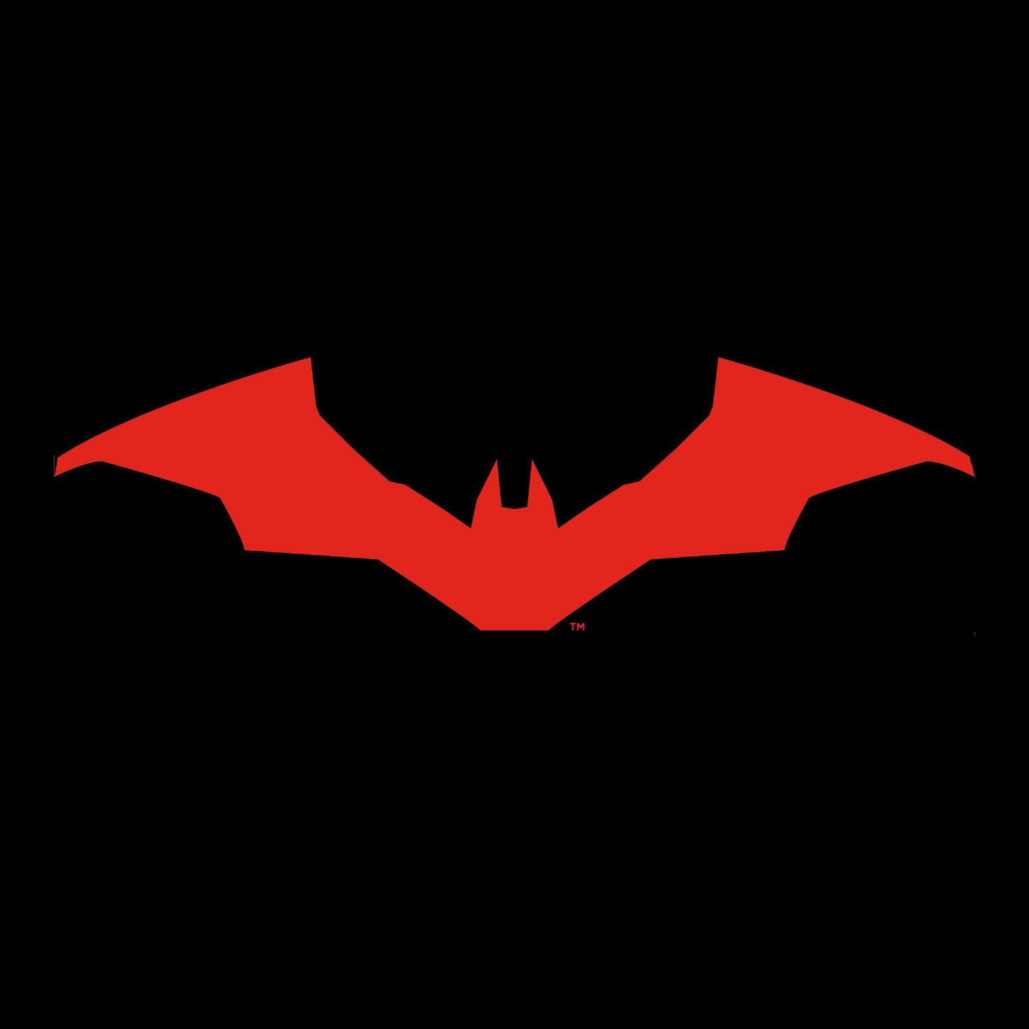 The Batman Hoodie XXL Schwarz Unisex Icon and Text
