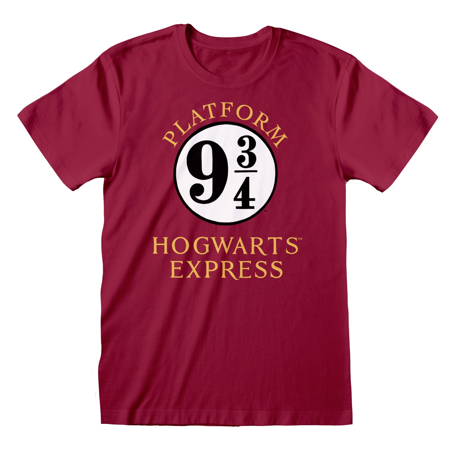 Harry Potter T-Shirt Hogwarts Express Rot Harry Potter T-Shirt XXL Hogwarts Express Rot