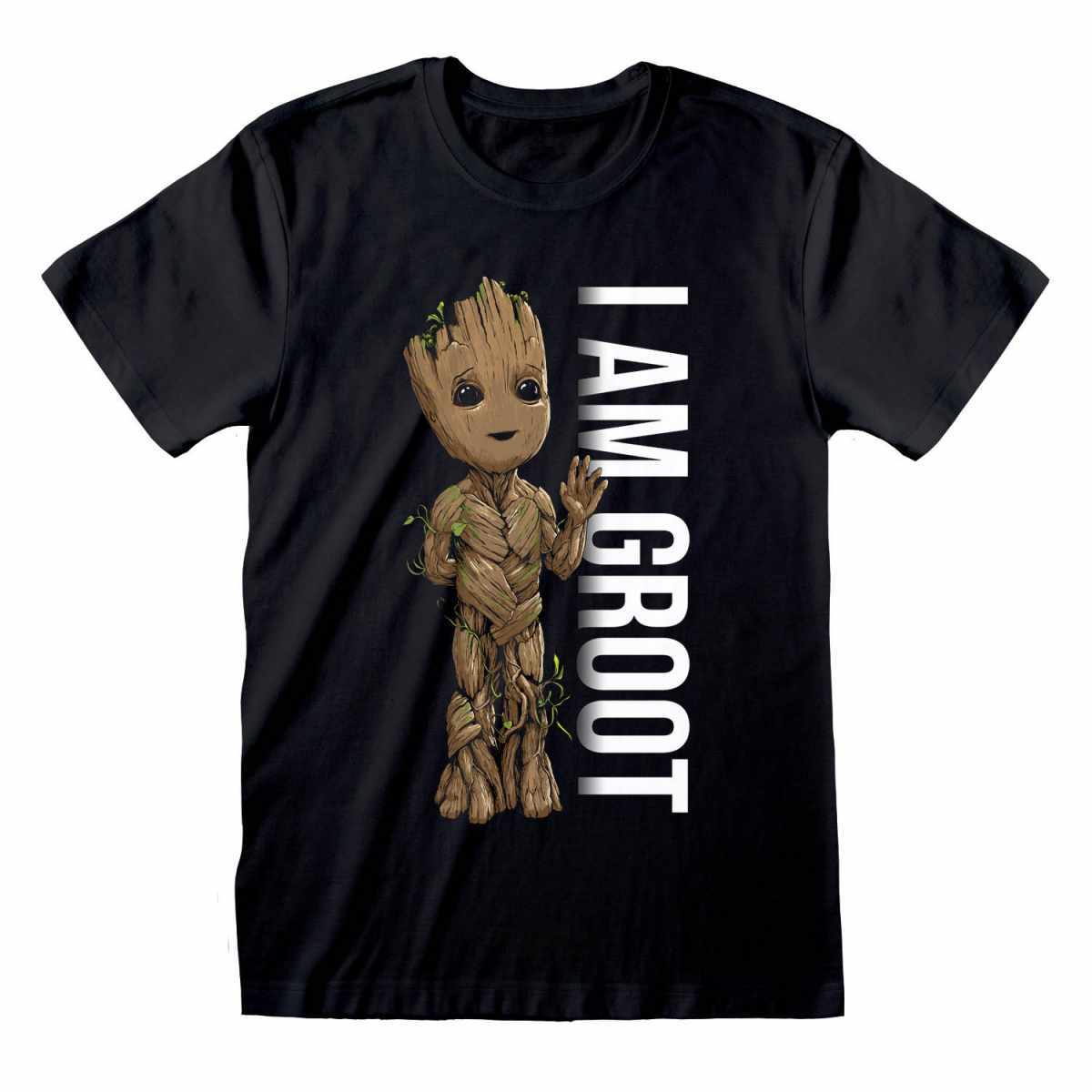 Guardians Of The Galaxy T-Shirt I Am Groot Schwarz XXL