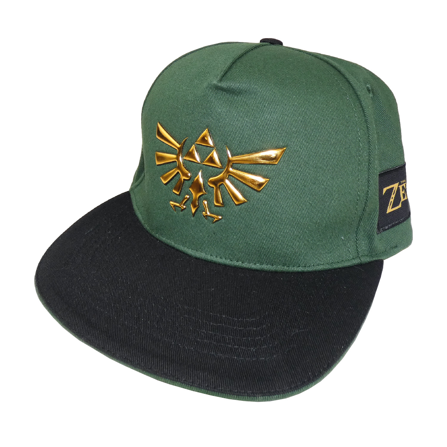 Nintendo Legend Of Zelda Snapback-Kappe Grün Unisex Symbol Snapback Cap Einheitsgröße