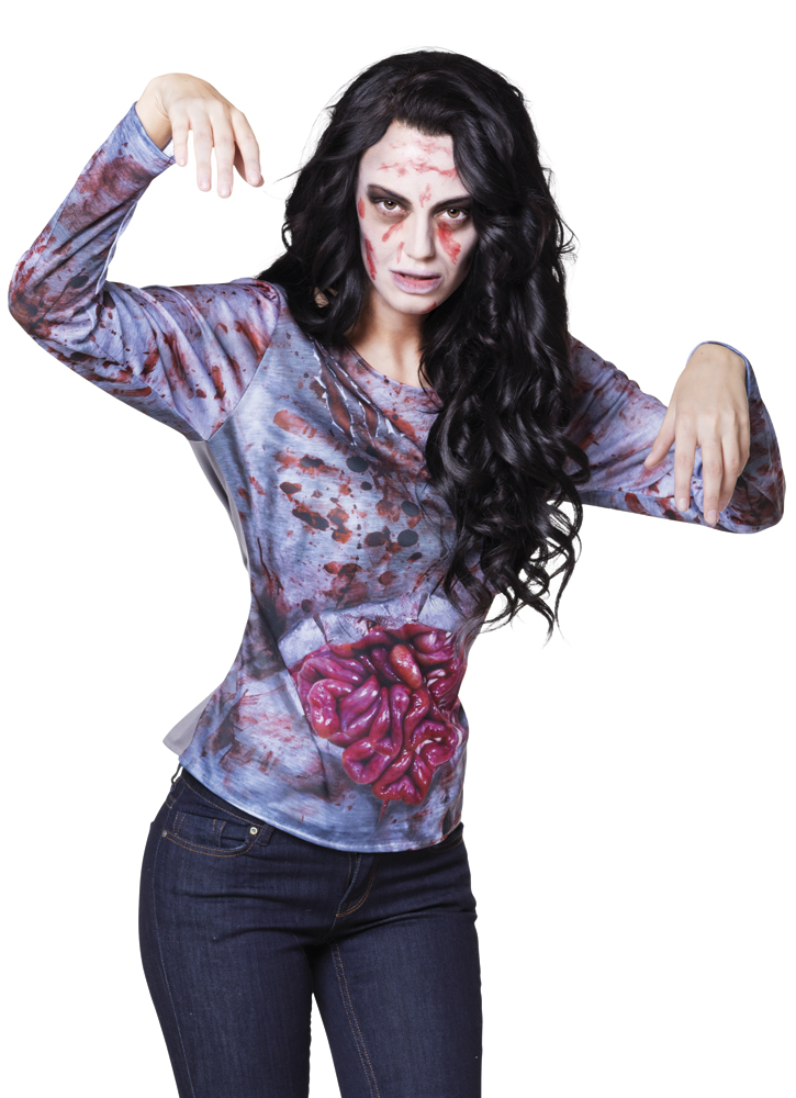 Boland Longsleeve-Shirt Sick Zombie M/L