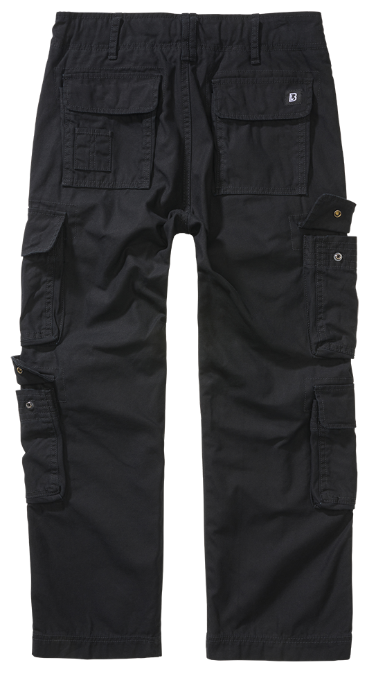 Brandit Kinderhose 170/176 Schwarz Unisex Pure Vintage Pants
