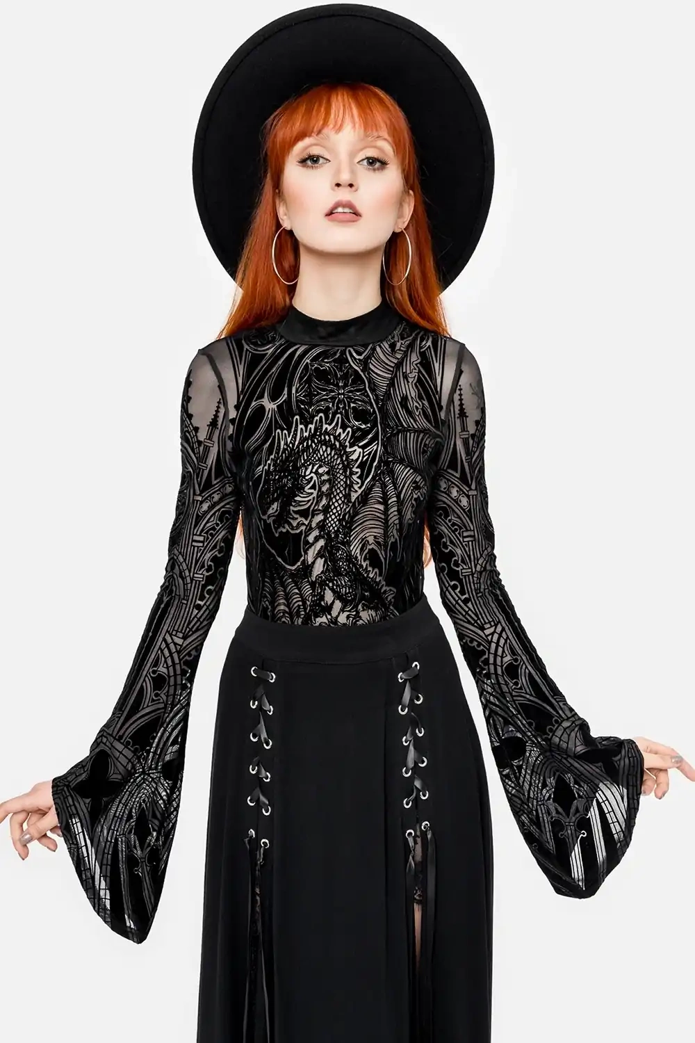 Restyle Bodysuit 5XL Schwarz Castle Guardian