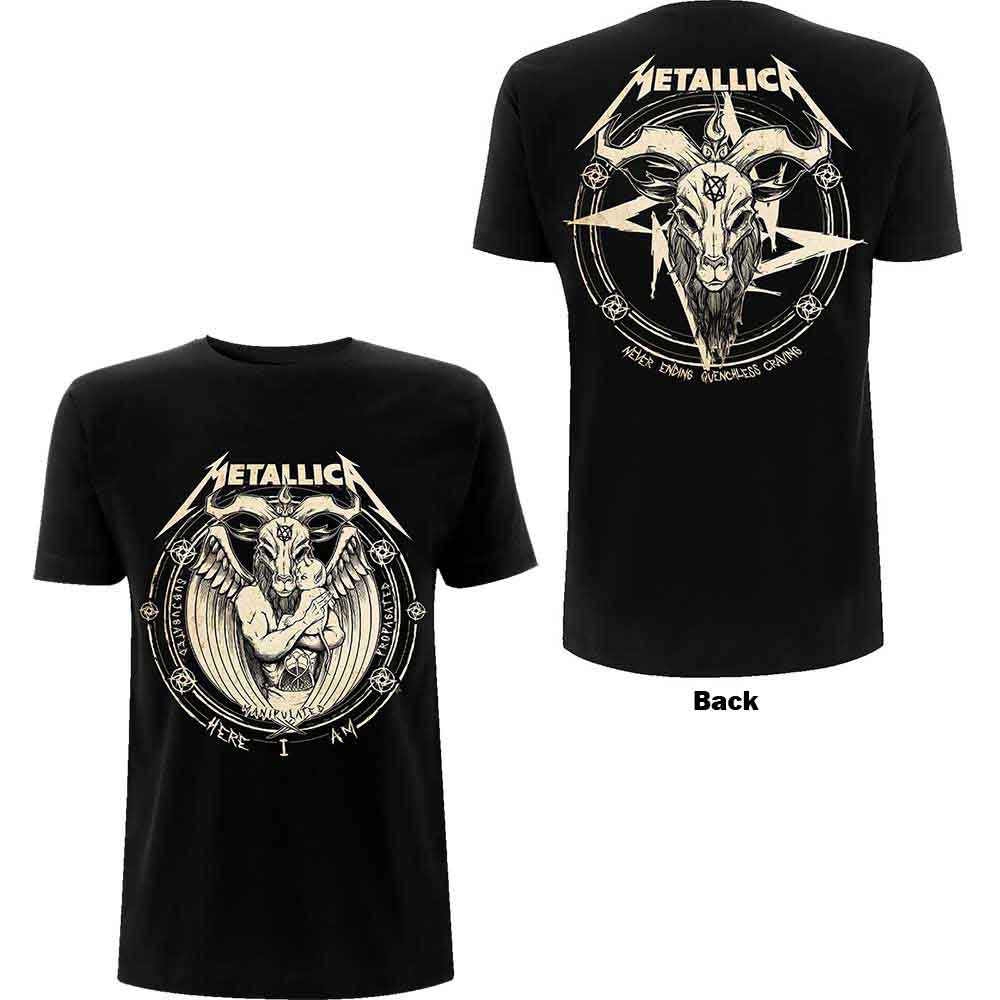 Metallica Unisex T-Shirt: Darkness Son (Back Print) (XX-Large)