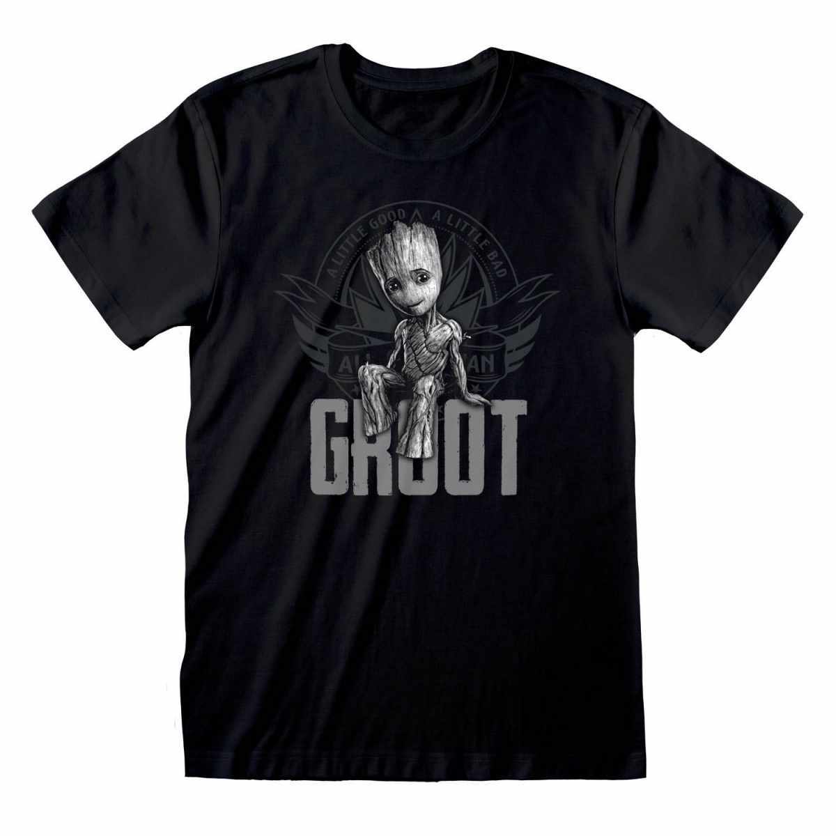 Guardians of the Galaxy T-Shirt XXL Groot Schwarz