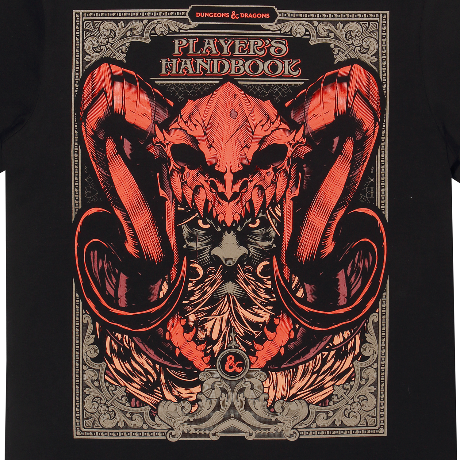 Dungeons And Dragons T-Shirt XXL Schwarz Unisex Player's Handbook