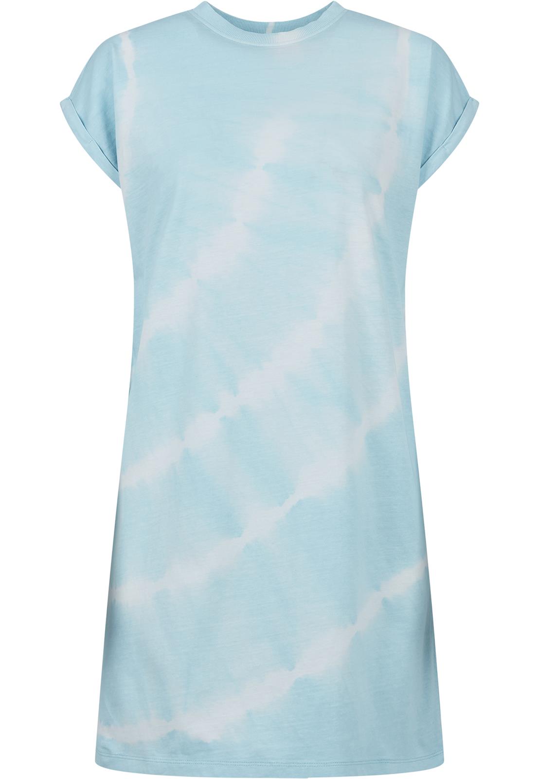 Ladies Tie Dye Dress aquablue XS