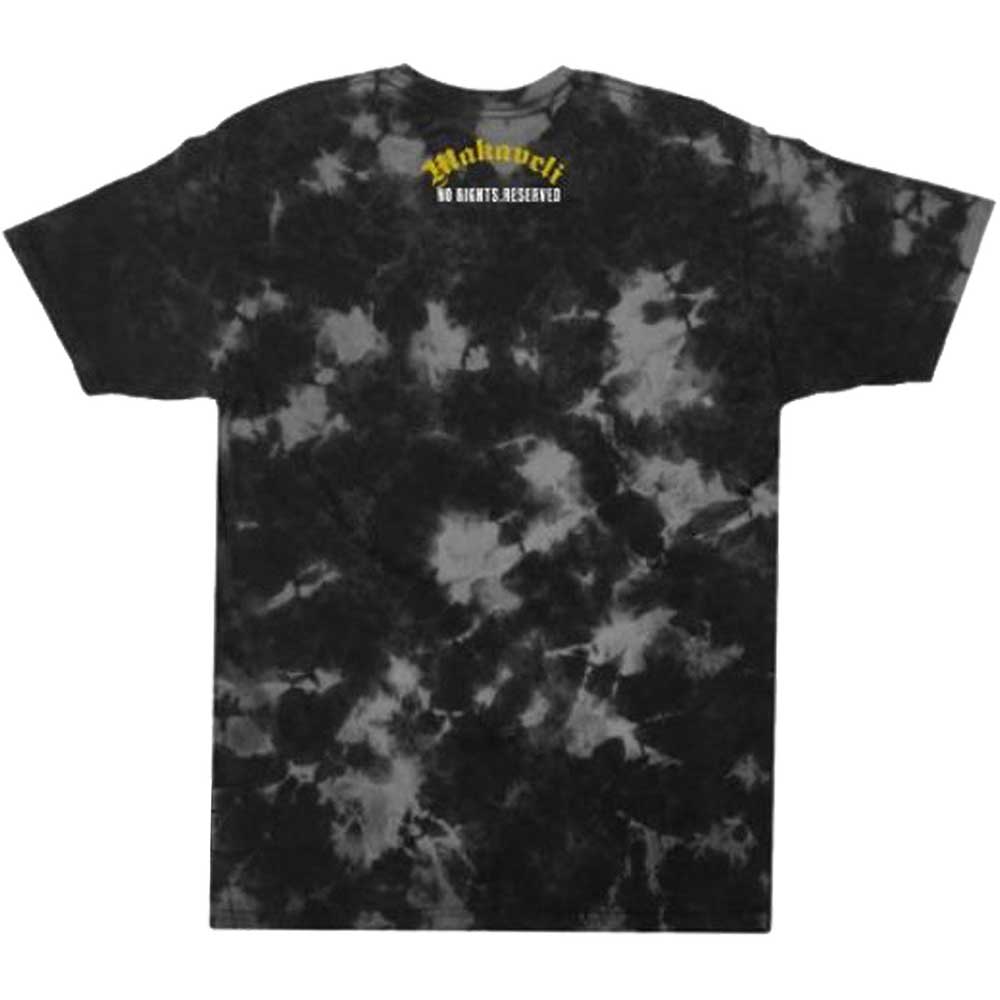 Tupac T-shirt 3XL Makaveli Acid-Wash & Rückseitendruck Grau