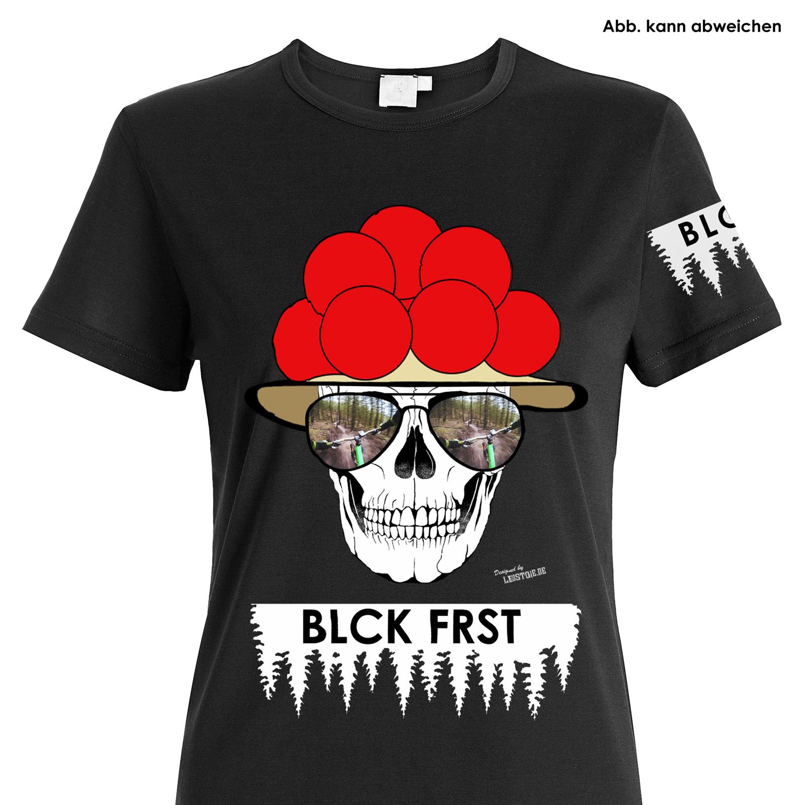 Blck Frst 3XL Downhill Girly Shirt mit Ärmellogo